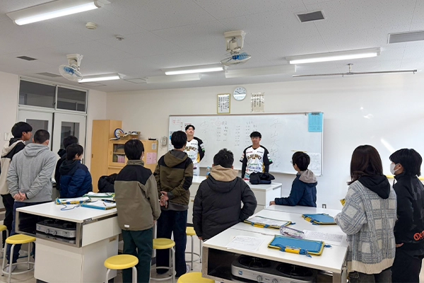 栃木ゴールデンブレーブス職業講話