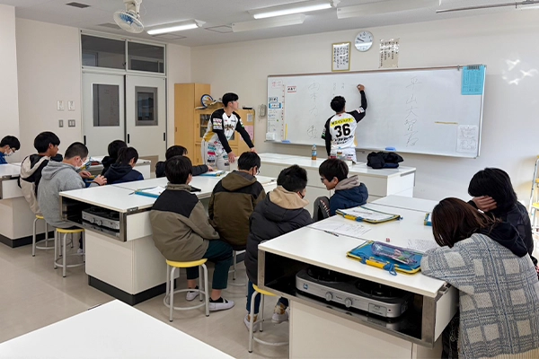 栃木ゴールデンブレーブス職業講話