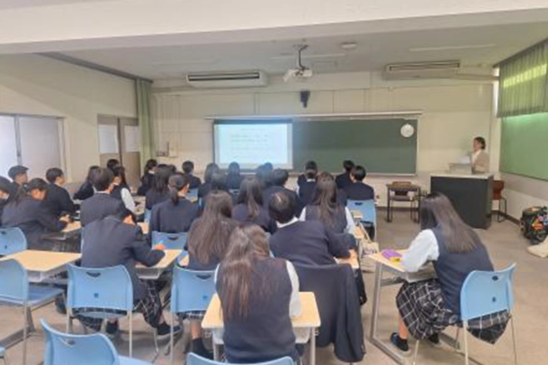 京都両洋高等学校女子野球部向け講演会