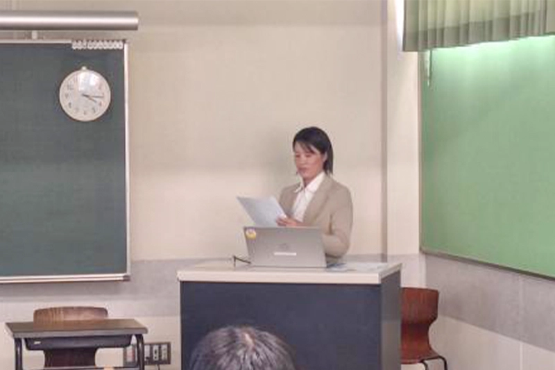 京都両洋高等学校女子野球部向け講演会